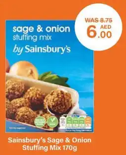 Choithrams Sainsbury's Sage & Onion Stuffing Mix offer