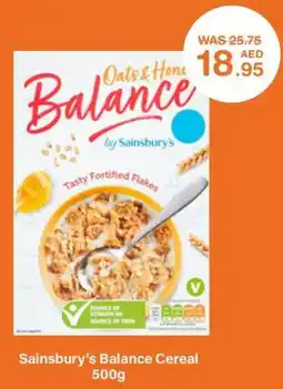 Choithrams Sainsbury's Balance Cereal offer