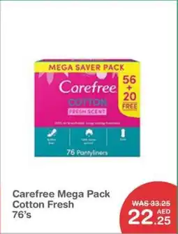Choithrams Carefree Mega Pack Cotton Fresh offer
