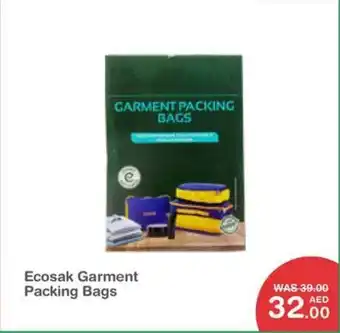 Choithrams Ecosak Garment Packing Bags offer