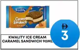 West Zone Supermarket Kwality ice cream caramel sandwich offer