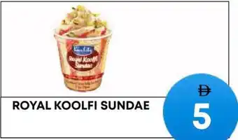 West Zone Supermarket Royal koolfi sundae offer