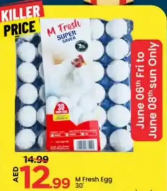 Mark & Save M Fresh Egg 30' offer