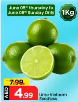Mark & Save Lime Vietnam Seedless offer