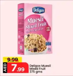 Mark & Save Deligos Muesli Mixed fruit offer