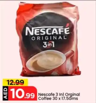 Mark & Save Nescafe 3-in-1 Orginal Coffee offer