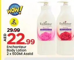 Mark & Save Enchanteur Body Lotion & Cream offer