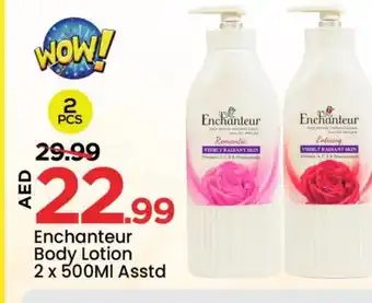 Mark & Save Enchanteur Body Lotion & Cream offer