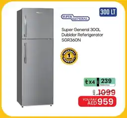 Mark & Save SUPER GENERAL Refrigerator offer