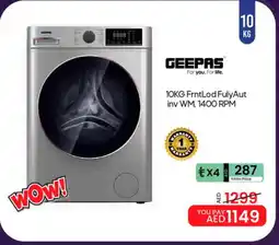 Mark & Save GEEPAS Washer / Dryer offer