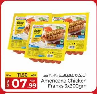 Kenz Hypermarket AMERICANA Chicken Sausage offer