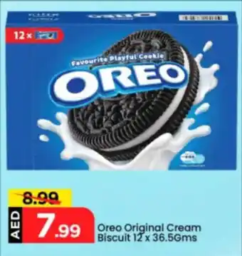 Mark & Save Oreo Original Cream Biscuit offer