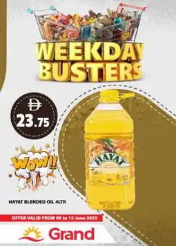 Grand Hyper Market HAYAT Cooking Oil offer