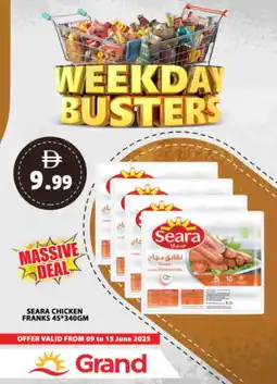 Grand Hyper Market SEARA Chicken Sausage offer