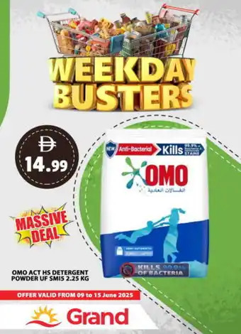 Grand Hyper Market OMO Detergent offer