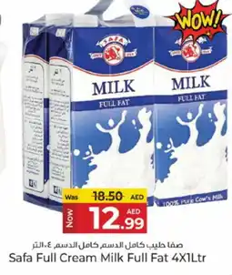 Kenz Hypermarket SAFA Full Cream Milk offer