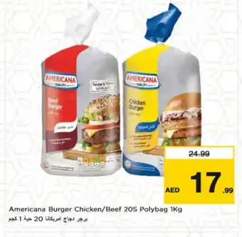 Nesto AMERICANA Chicken Burger offer