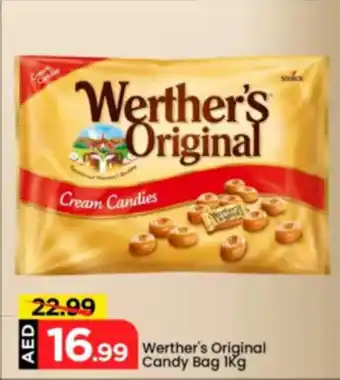 Mark & Save Werther's original candy bag offer