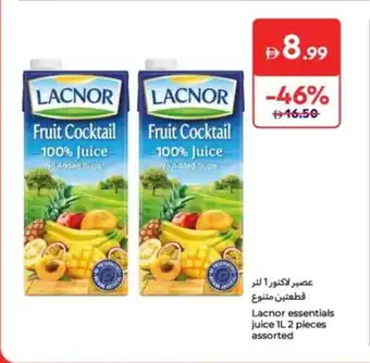 Carrefour Lacnor essentials juice offer