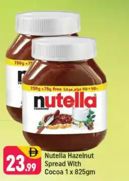 Shaklan Nutella hazelnut spread with cocoa offer