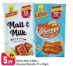 Shaklan Mario Malt & Milk Glucose Biscuits offer
