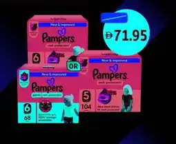Union Coop Pampers Diapper Pants offer