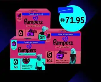 Union Coop Pampers Diapper Pants offer