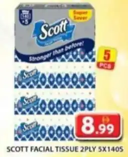 Grand Hyper Market Scott facial Tissue offer