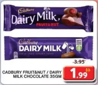 Grand Hyper Market Cadbury fruit&nut / dairy milk chocolate offer