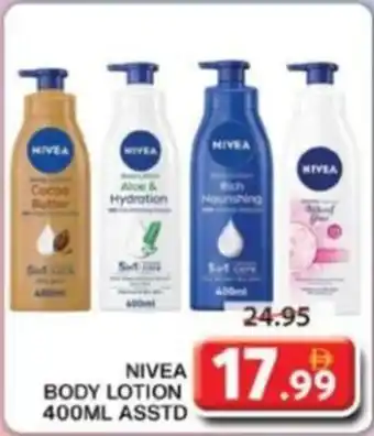 Grand Hyper Market Nivea body lotion asstd offer