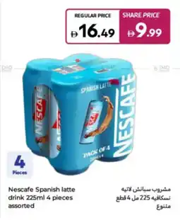 Carrefour Nescafe Spanish latte drink offer