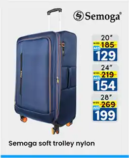 KM Trading Semoga soft trolley nylon offer