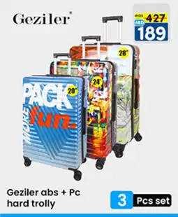 KM Trading Geziler abs + Pc hard trolly offer