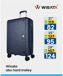 KM Trading Wisata abs hard trolley offer