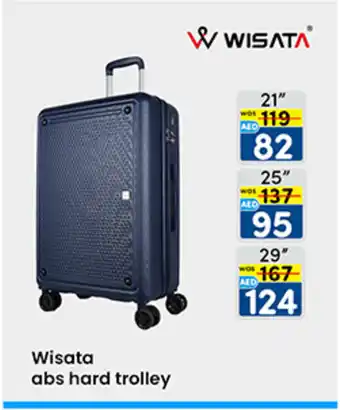 KM Trading Wisata abs hard trolley offer