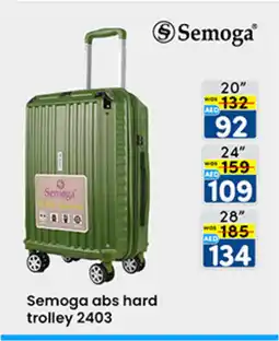 KM Trading Semoga abs hard trolley 2403 offer