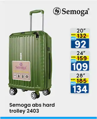 KM Trading Semoga abs hard trolley 2403 offer