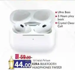 KM Trading Ezra bluetooth headphones TWS121 offer