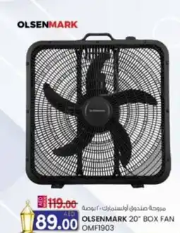 KM Trading Olsenmark box fan OMF1903 offer