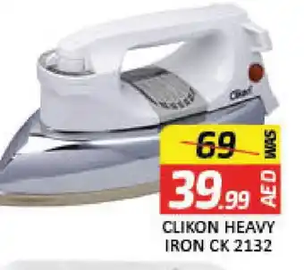 Mango Hypermarket LLC CLIKON Ironbox offer