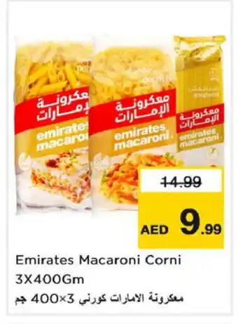 Nesto EMIRATES Macaroni offer