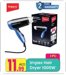 Everyday Center IMPEX Hair Appliances offer