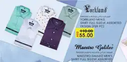 KM Trading Yorkland men's shirt full sleeve offer