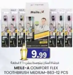 KM Trading Meile-a comfort flex toothbrush medium-863 offer