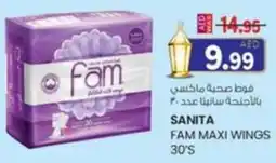 KM Trading Sanita fam maxi wings 30's offer