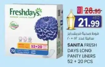 KM Trading Days long panty liners offer
