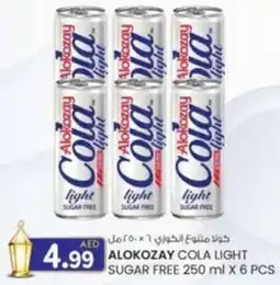 KM Trading Alokozay cola light sugar free offer