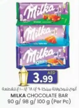 KM Trading Milka chocolate bar offer
