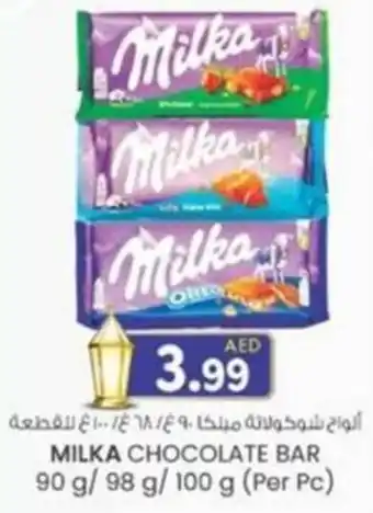 KM Trading Milka chocolate bar offer