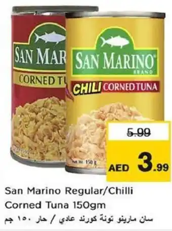 Nesto San Marino Regular/Chilli Corned Tuna offer